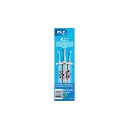 Oral-B Eltandbørste Junior - Minnie Mouse | Fun & Effective Brushing for Kids!